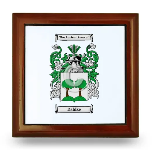 Dahlke Wooden Jewelry Box