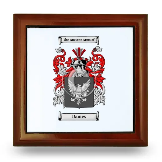 Dames Wooden Jewelry Box