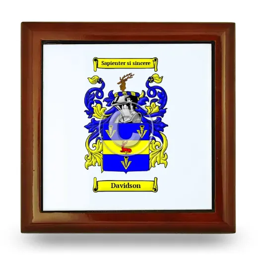 Davidson Wooden Jewelry Box