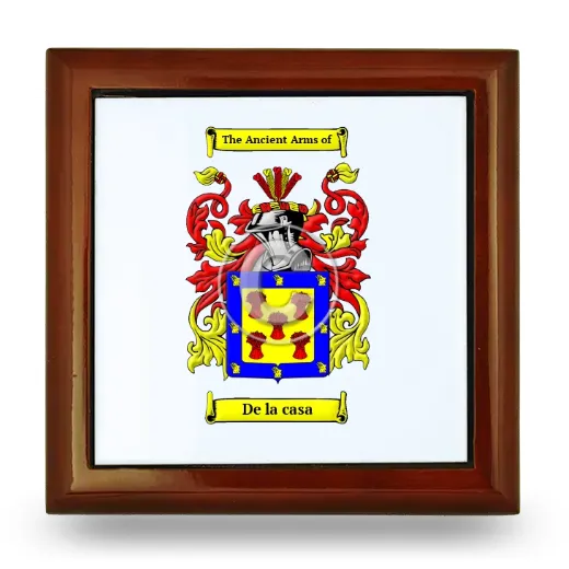 De la casa Wooden Jewelry Box