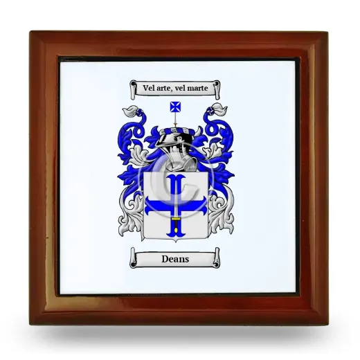 Deans Wooden Jewelry Box