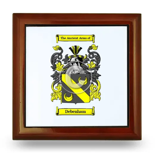 Debenham Wooden Jewelry Box