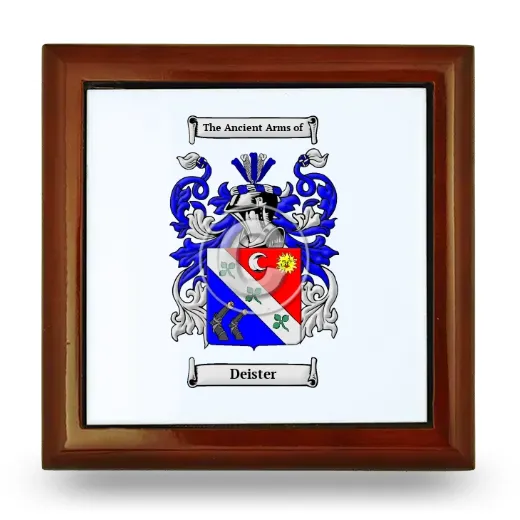 Deister Wooden Jewelry Box