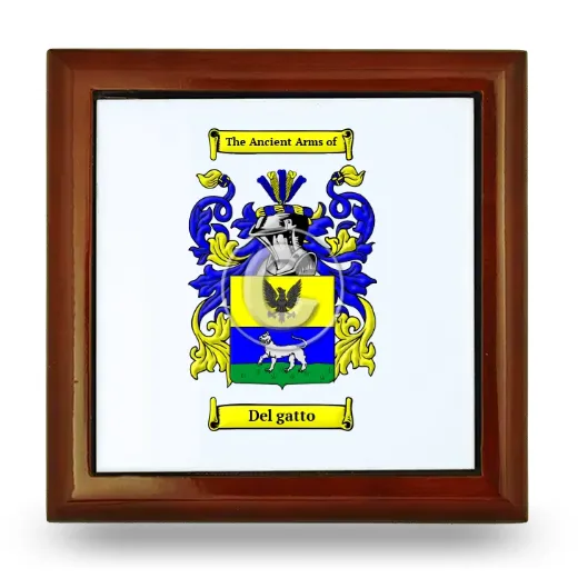 Del gatto Wooden Jewelry Box