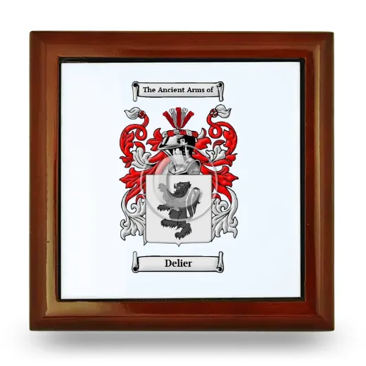 Delier Wooden Jewelry Box