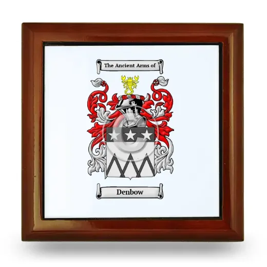 Denbow Wooden Jewelry Box