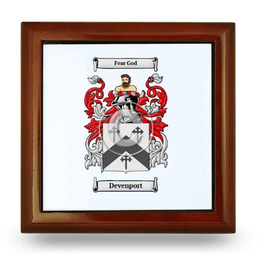 Devenport Wooden Jewelry Box