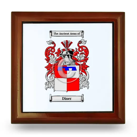 Diner Wooden Jewelry Box