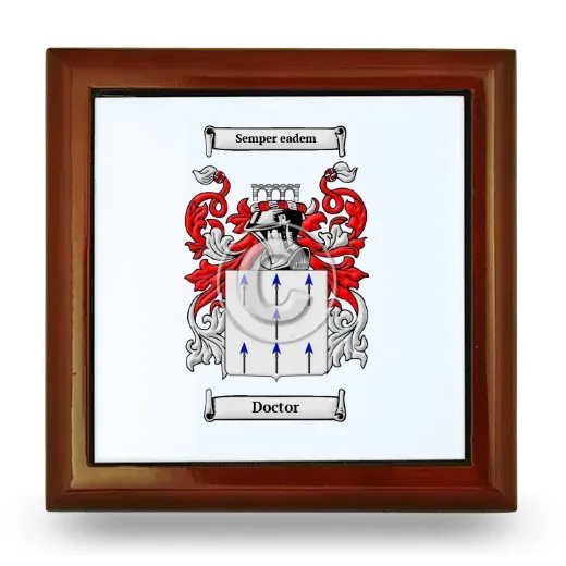 Doctor Wooden Jewelry Box