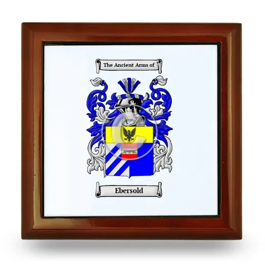 Ebersold Wooden Jewelry Box