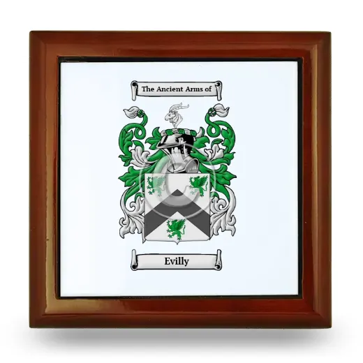 Evilly Wooden Jewelry Box