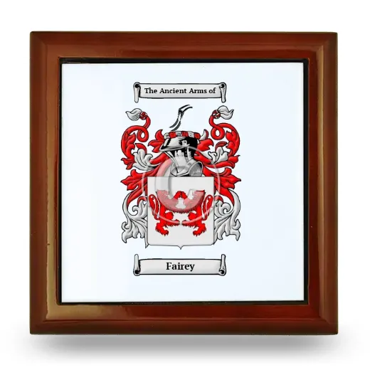 Fairey Wooden Jewelry Box