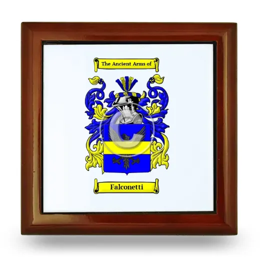 Falconetti Wooden Jewelry Box