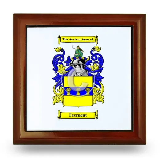 Feernent Wooden Jewelry Box