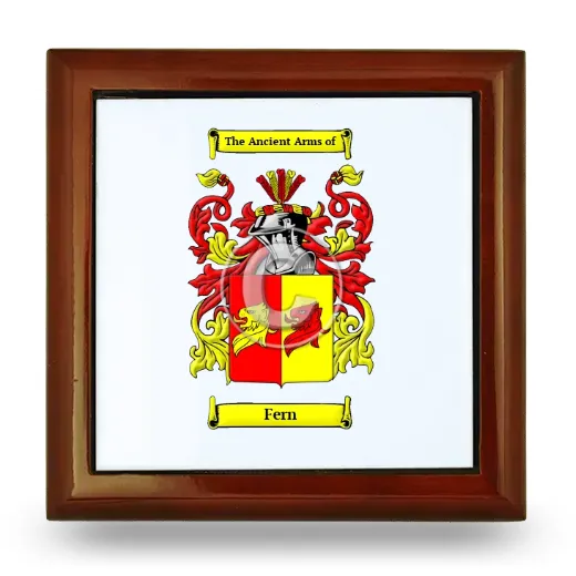 Fern Wooden Jewelry Box