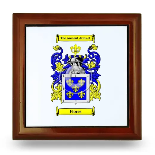 Flores Wooden Jewelry Box