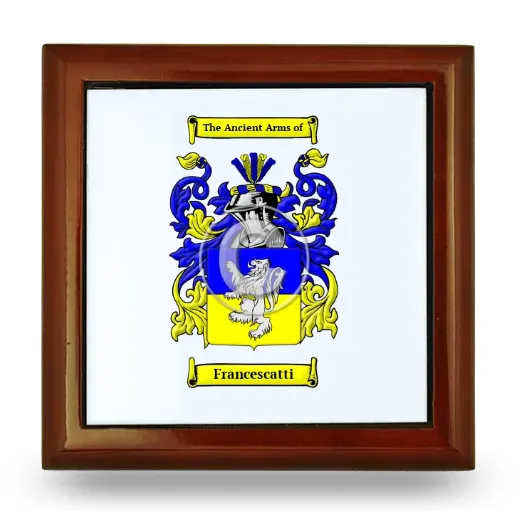 Francescatti Wooden Jewelry Box