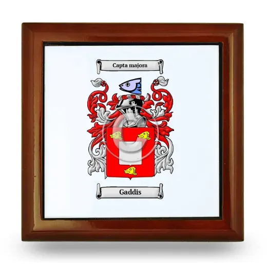 Gaddis Wooden Jewelry Box