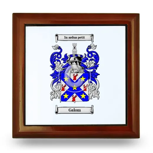 Galom Wooden Jewelry Box