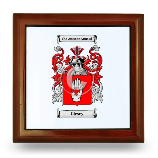 Giesey Wooden Jewelry Box