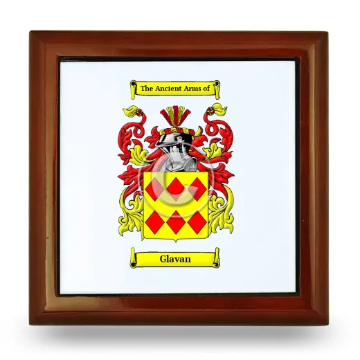 Glavan Wooden Jewelry Box