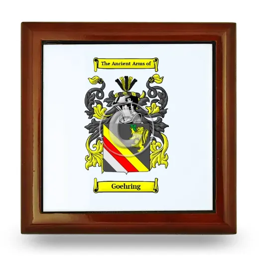 Goehring Wooden Jewelry Box