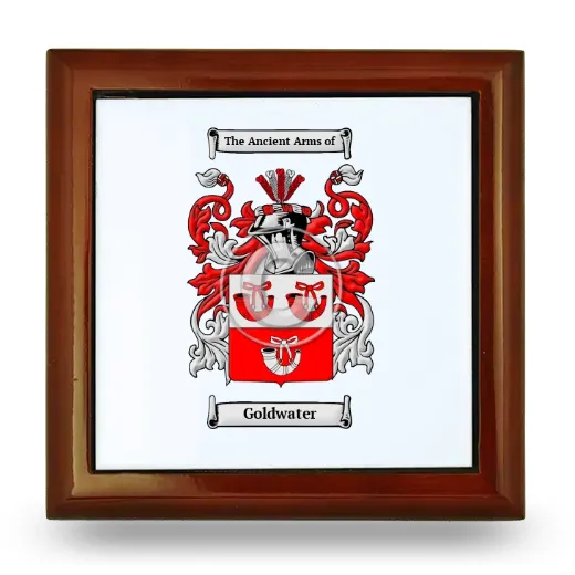 Goldwater Wooden Jewelry Box