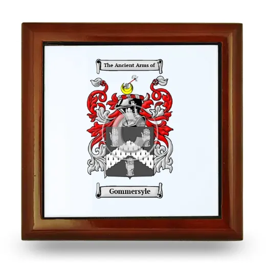 Gommersyle Wooden Jewelry Box