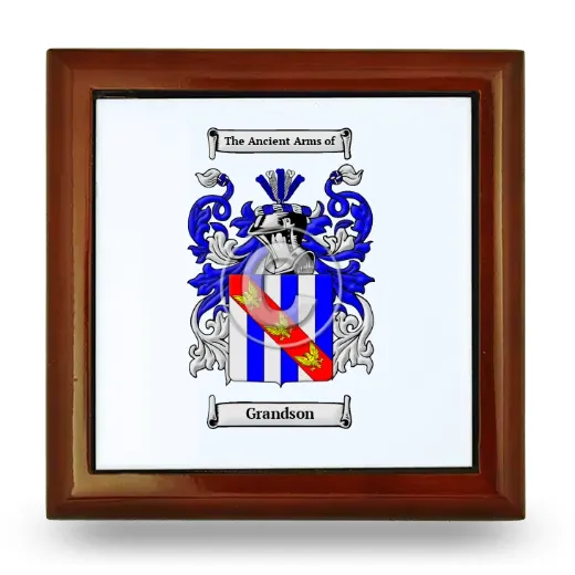 Grandson Wooden Jewelry Box