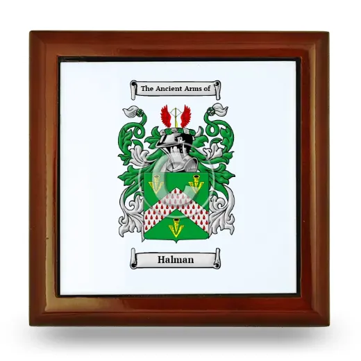 Halman Wooden Jewelry Box