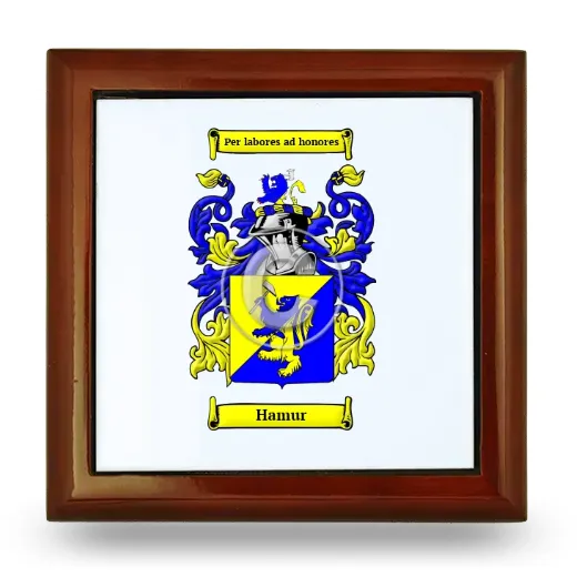 Hamur Wooden Jewelry Box