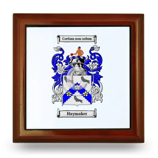 Haymaker Wooden Jewelry Box