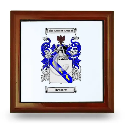 Hearten Wooden Jewelry Box