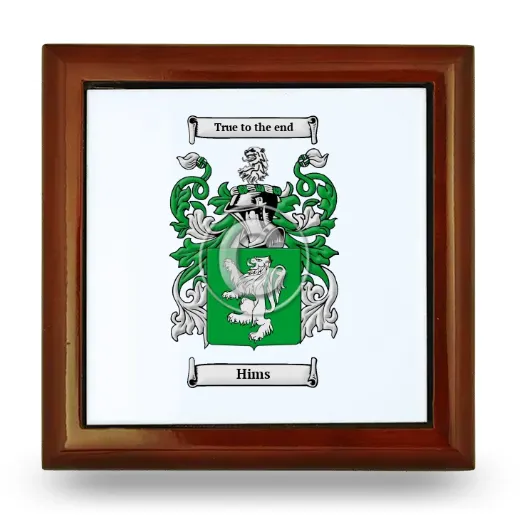 Hims Wooden Jewelry Box