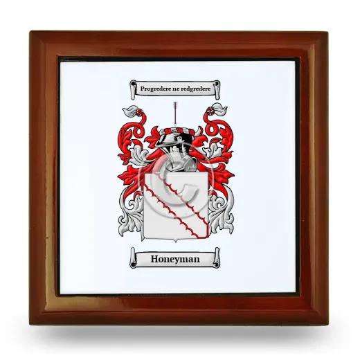 Honeyman Wooden Jewelry Box