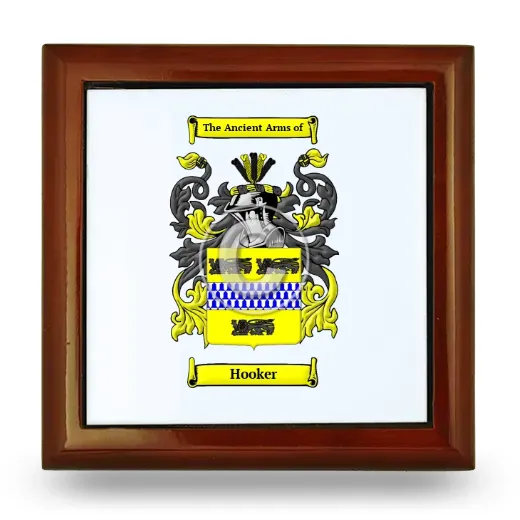 Hooker Wooden Jewelry Box