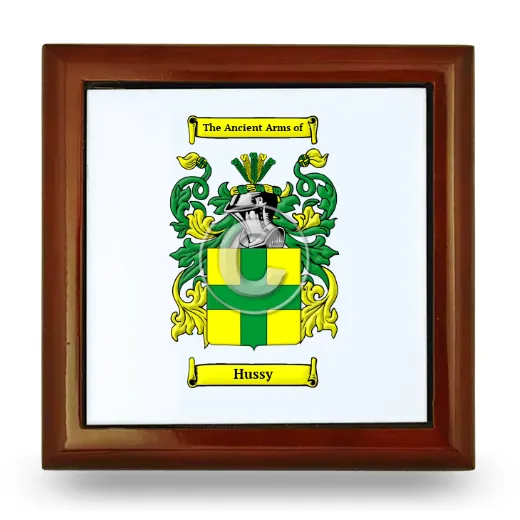 Hussy Wooden Jewelry Box