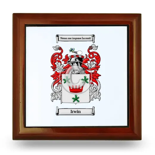 Irwin Wooden Jewelry Box