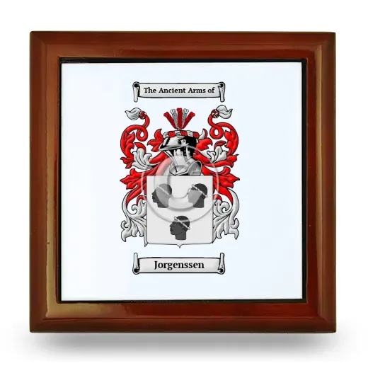 Jorgenssen Wooden Jewelry Box