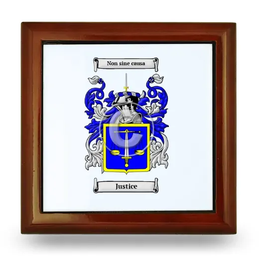 Justice Wooden Jewelry Box