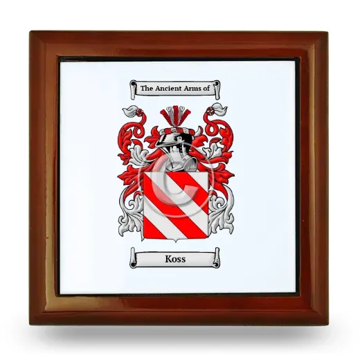 Koss Wooden Jewelry Box