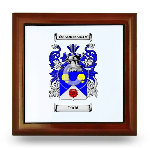 Lüthi Wooden Jewelry Box