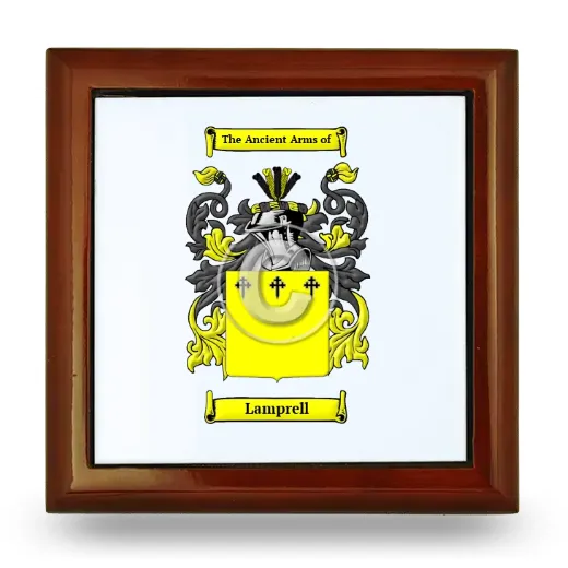 Lamprell Wooden Jewelry Box