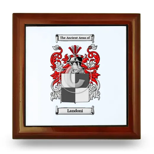 Landoni Wooden Jewelry Box