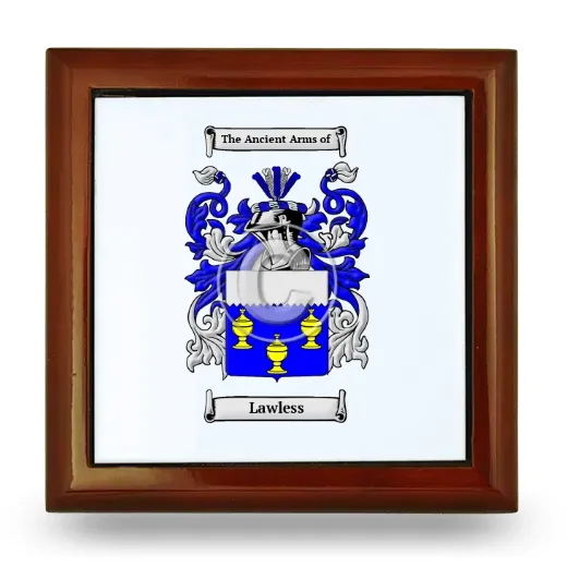 Lawless Wooden Jewelry Box