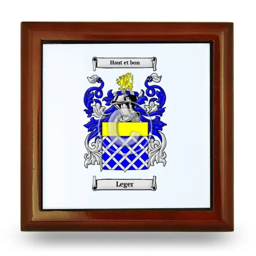 Leger Wooden Jewelry Box