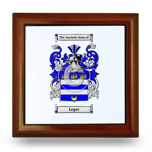 Leger Wooden Jewelry Box