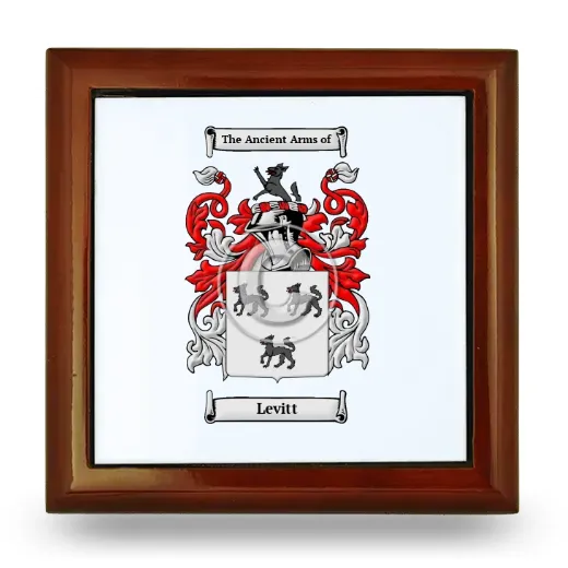 Levitt Wooden Jewelry Box