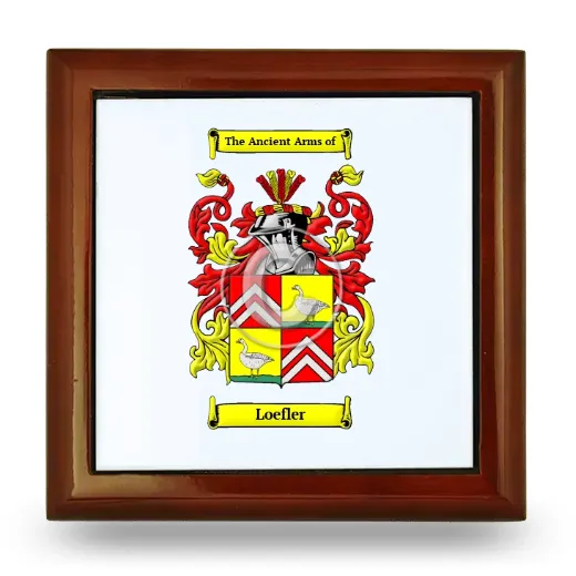 Loefler Wooden Jewelry Box