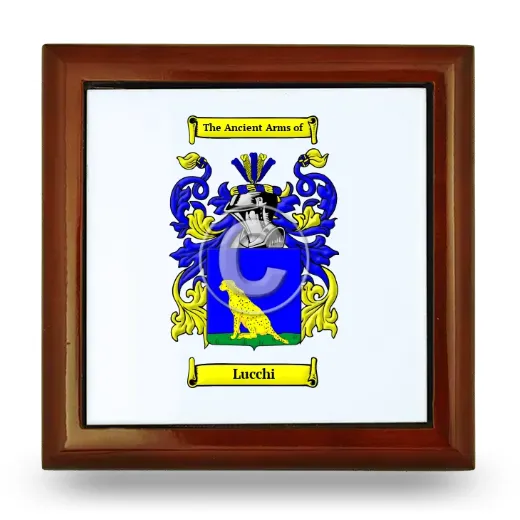 Lucchi Wooden Jewelry Box